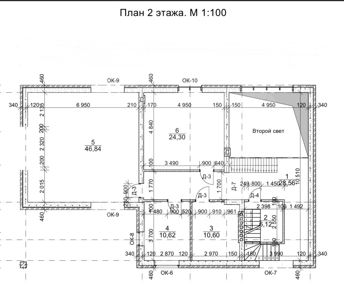 Планировка 2 — Проект дома № 41